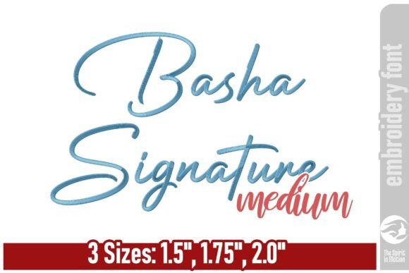 Basha Signature Font Review for Boutique Apparel