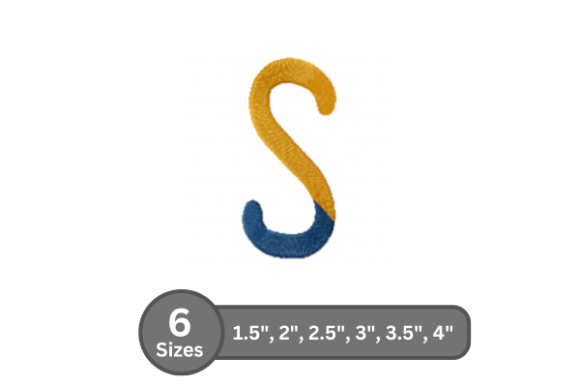 Chalk Split Alphabet -S: A Business Embroidery Review