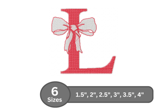 Cherry Knot Alphabet - L: Seasonal Design Review