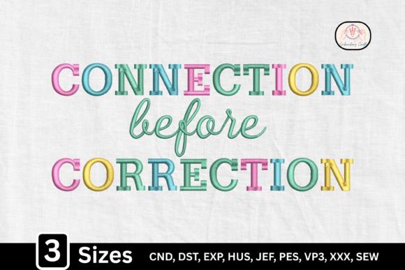 Connection Before Correction: A Teacher's Embroidery Delight