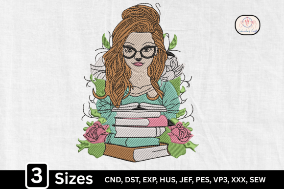 Elegant Book Lover Design for Business Use