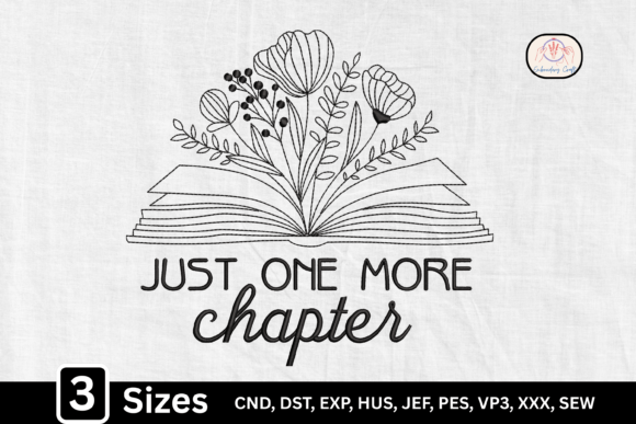 Floral Book Just One More Chapter Review
