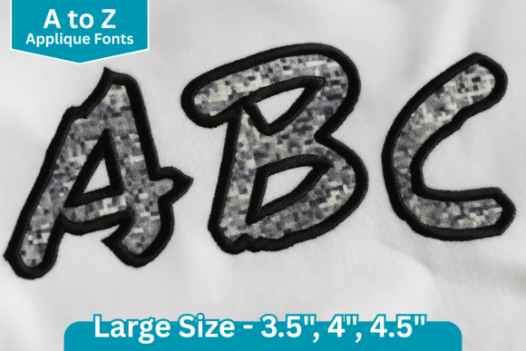 Graffiti Applique Embroidery Font Review