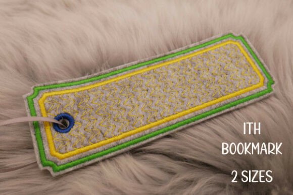 ITH Bookmark – Redwork Fill: A Seasonal Delight