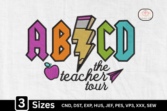 Retro Rock ABCD Letters: Teacher Tour Review