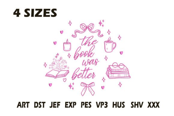 The Book Was Better Embroidery Review